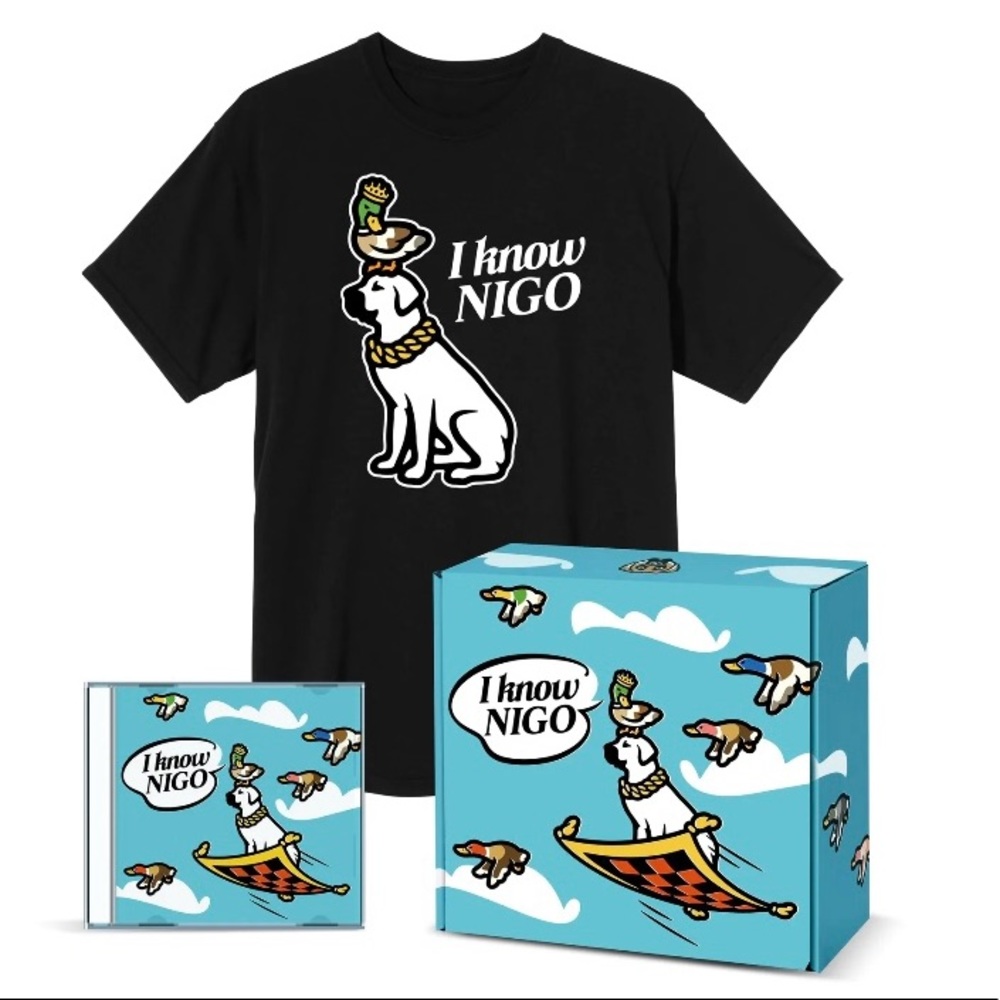 I Know Nigo Black TShirt